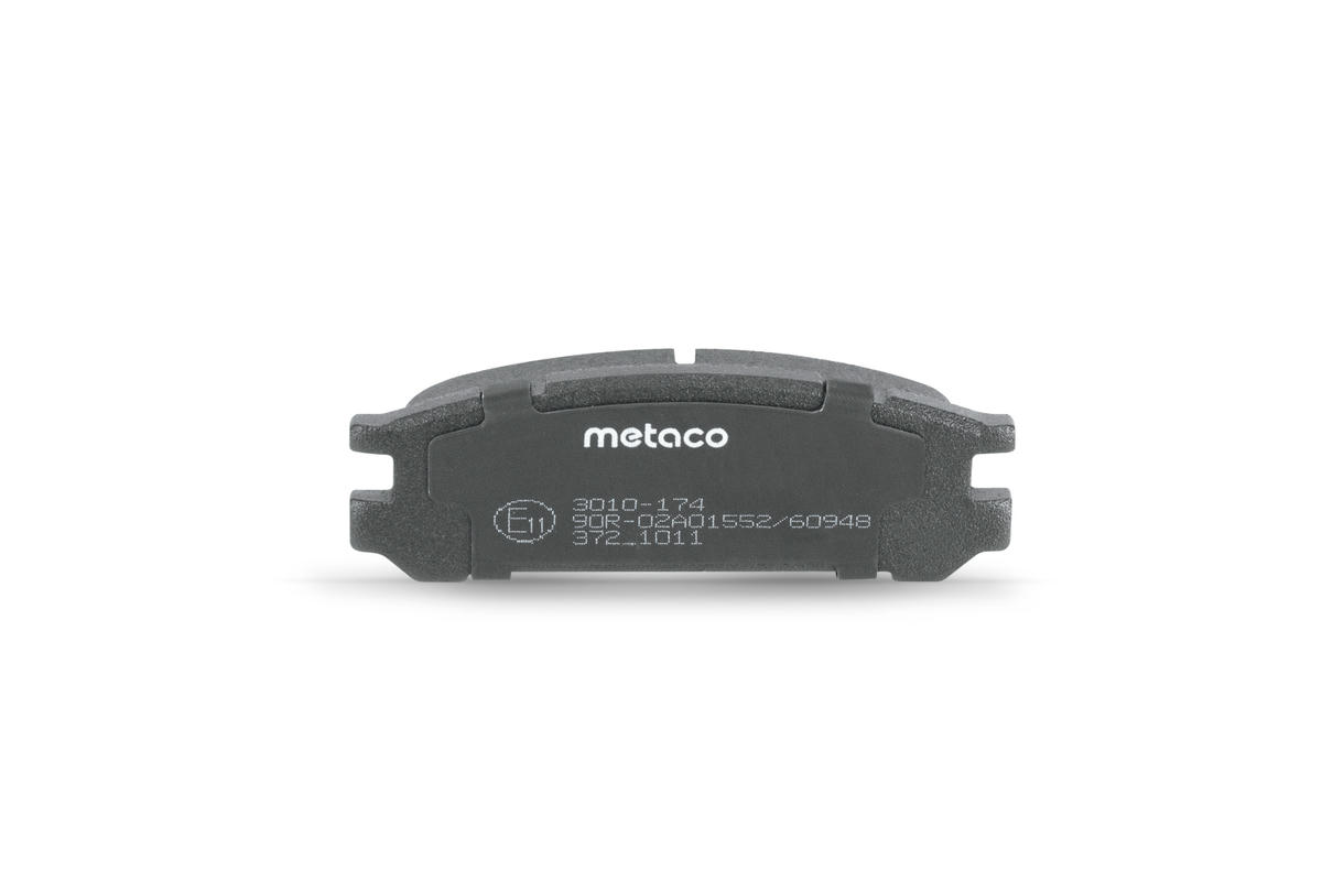 Колодки тормозные задние к-кт metaco 3010-174 preview 5