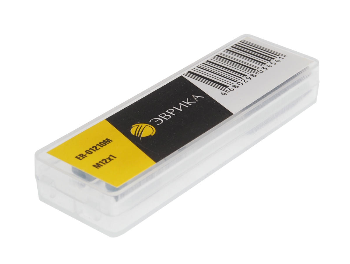 Метчик М12х1 (2шт) в пласт. футляре ЭВРИКА preview 1