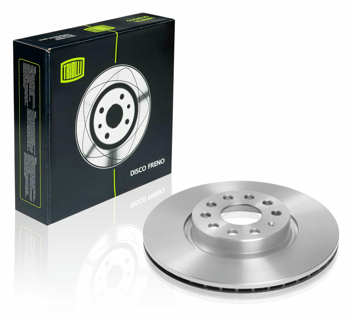 Диск тормозной передний вентилируемый TRIALLI DF 180121 preview 1