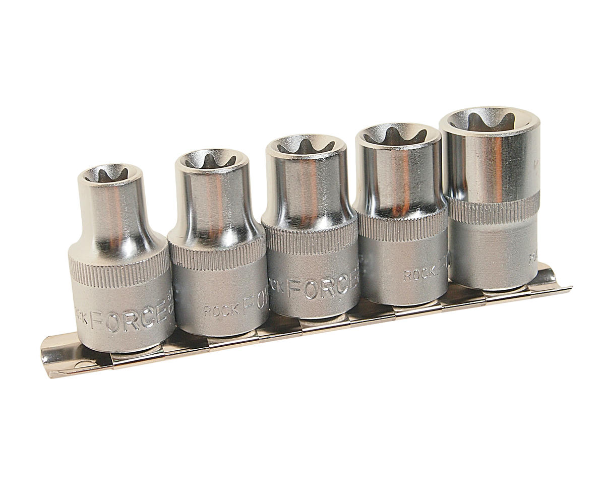 Набор головок 1/2" Е12-20 (5пр) ROCK FORCE* preview 1