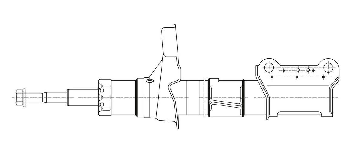 Амортизатор передний TRIALLI AG 10087 preview 2