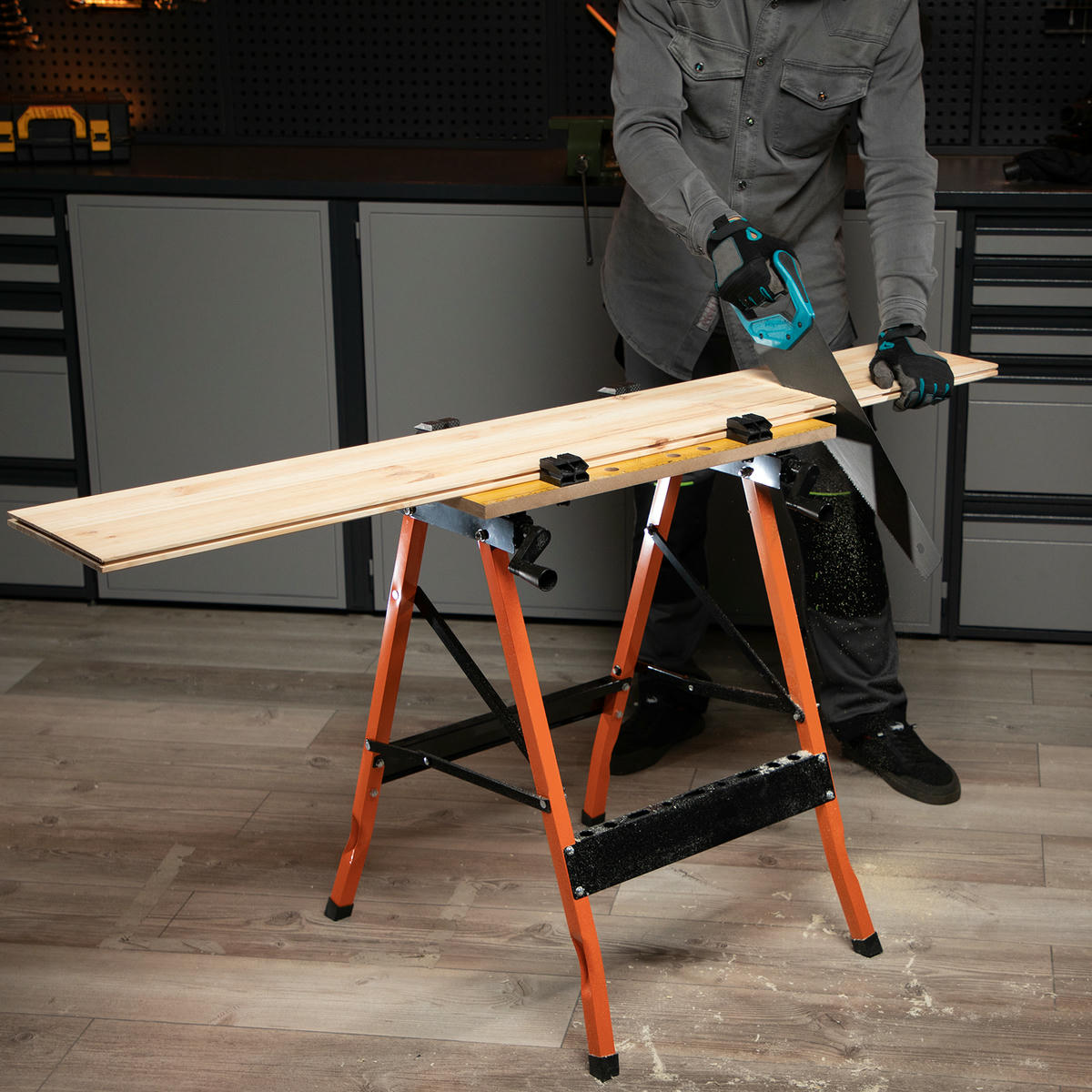 Верстак-тиски 640х520х790мм SPARTA preview 1