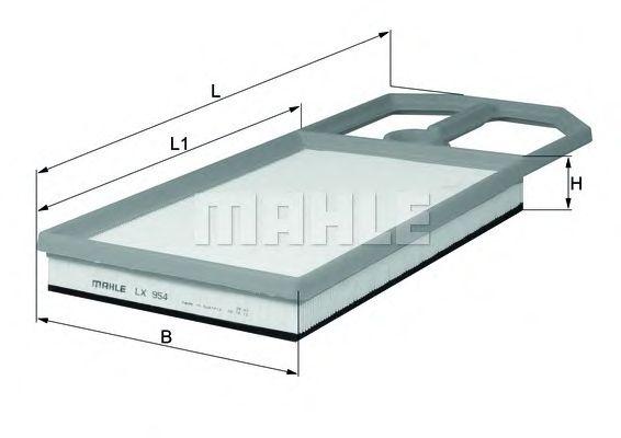 Фильтр воздушный KNECHT LX 954 preview 1 Фильтр воздушный KNECHT LX 954 preview 1