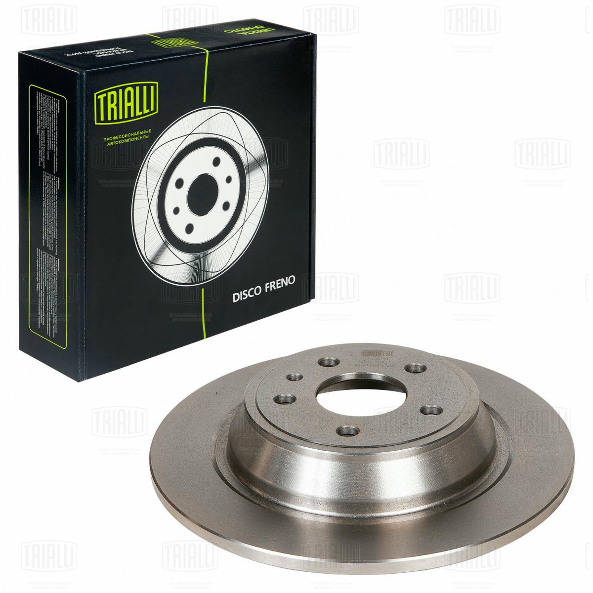 Диск тормозной задний TRIALLI DF 106203 preview 1