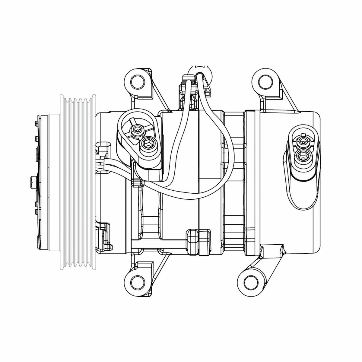 Компрессор кондиц. для а/м Mitsubishi Pajero Sport III (15-)/L200 V (15-) 2.4D (LCAC 1149) preview 3 Компрессор кондиц. для а/м Mitsubishi Pajero Sport III (15-)/L200 V (15-) 2.4D (LCAC 1149) preview 3