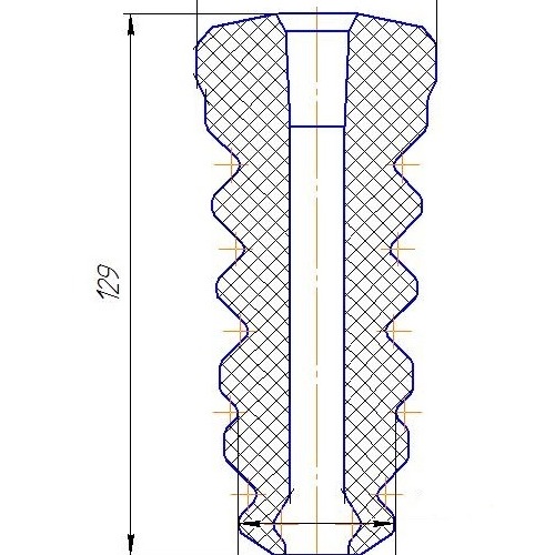 Отбойник амортизатора TRIALLI BC 0185 preview 2