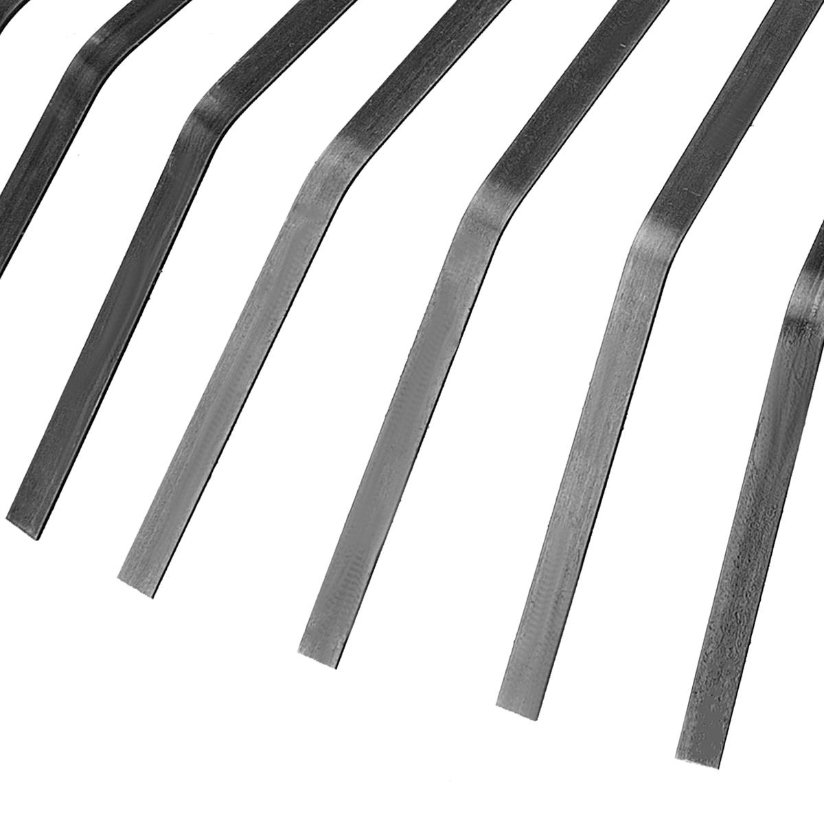 Грабли веерные 20зубьев б/ч оксидированные, плоский зуб СИБРТЕХ preview 4