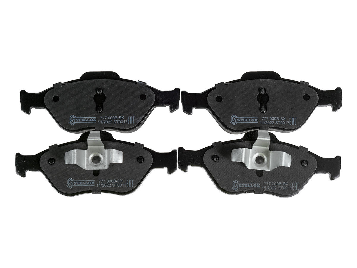 777 000B-SX_колодки дисковые п.! Ford Fusion 1.25-1.6/1.4-1.6TDCi 02>/Fiesta 1.3-1.6 00> preview 2