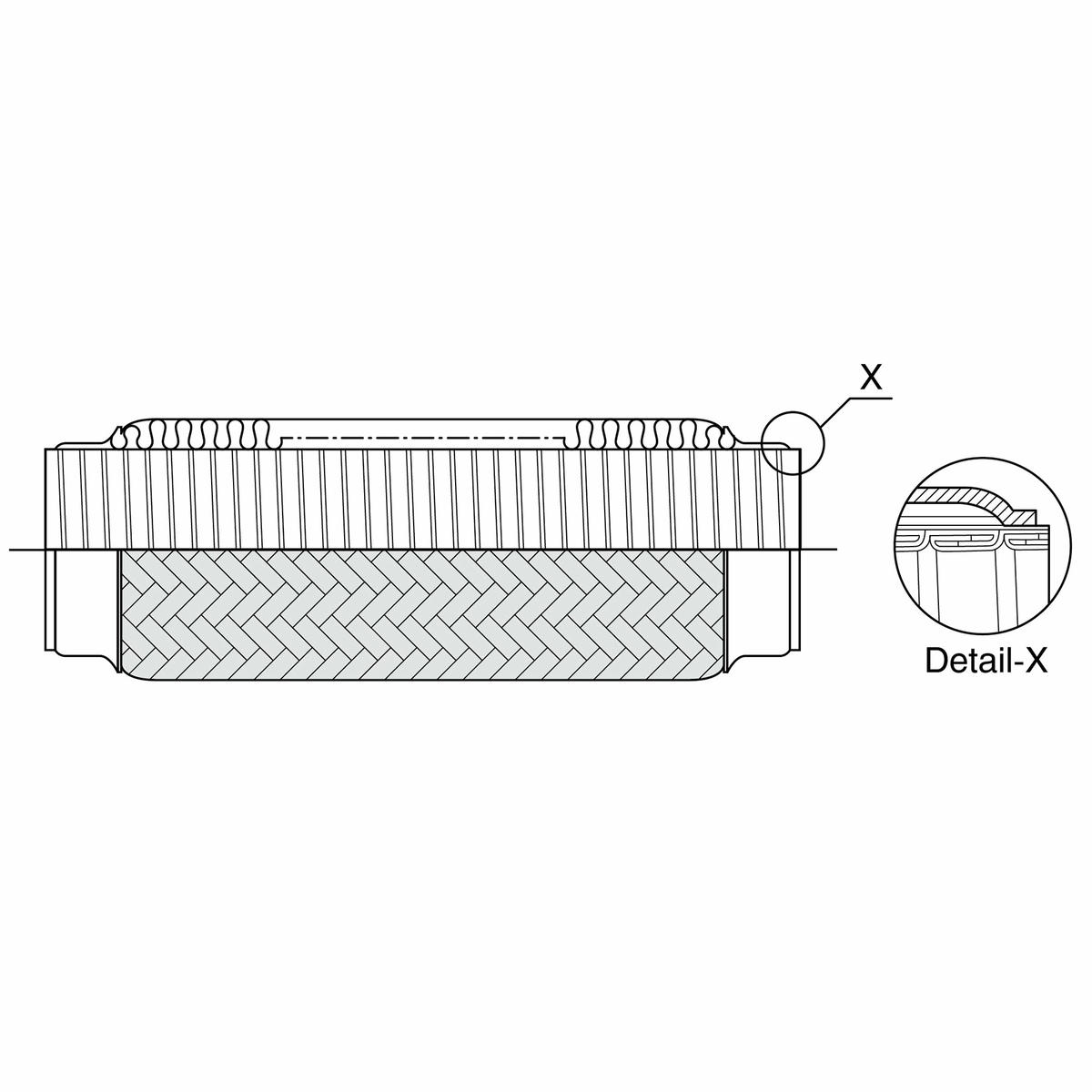 Гофра глушителя TRIALLI FTi 55280 preview 2