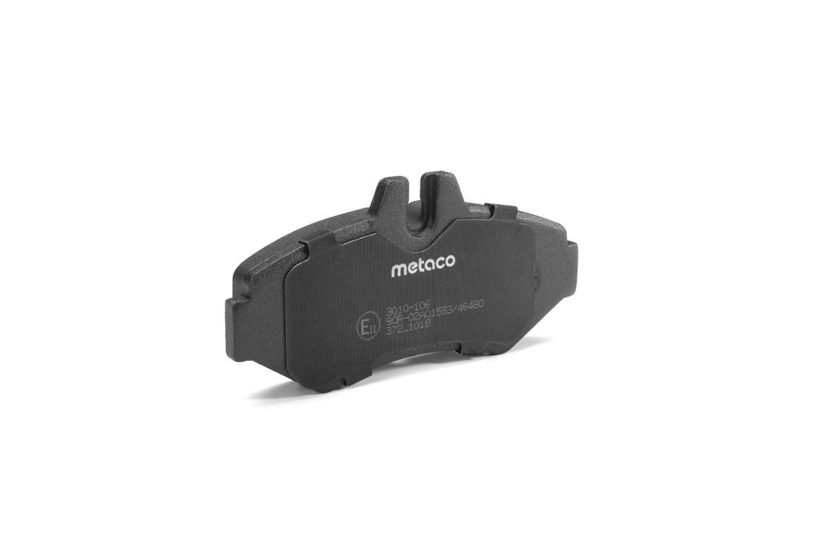 Колодки тормозные задние дисковые к-кт metaco 3010-106 preview 2 Колодки тормозные задние дисковые к-кт metaco 3010-106 preview 2