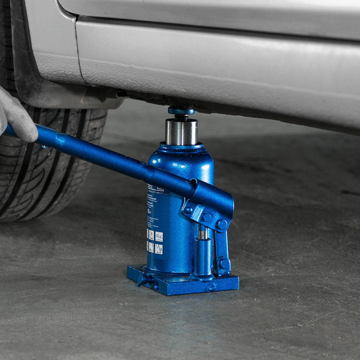 Домкрат бутылочный 6т гидравлический телескопический 170-420мм STELS preview 12