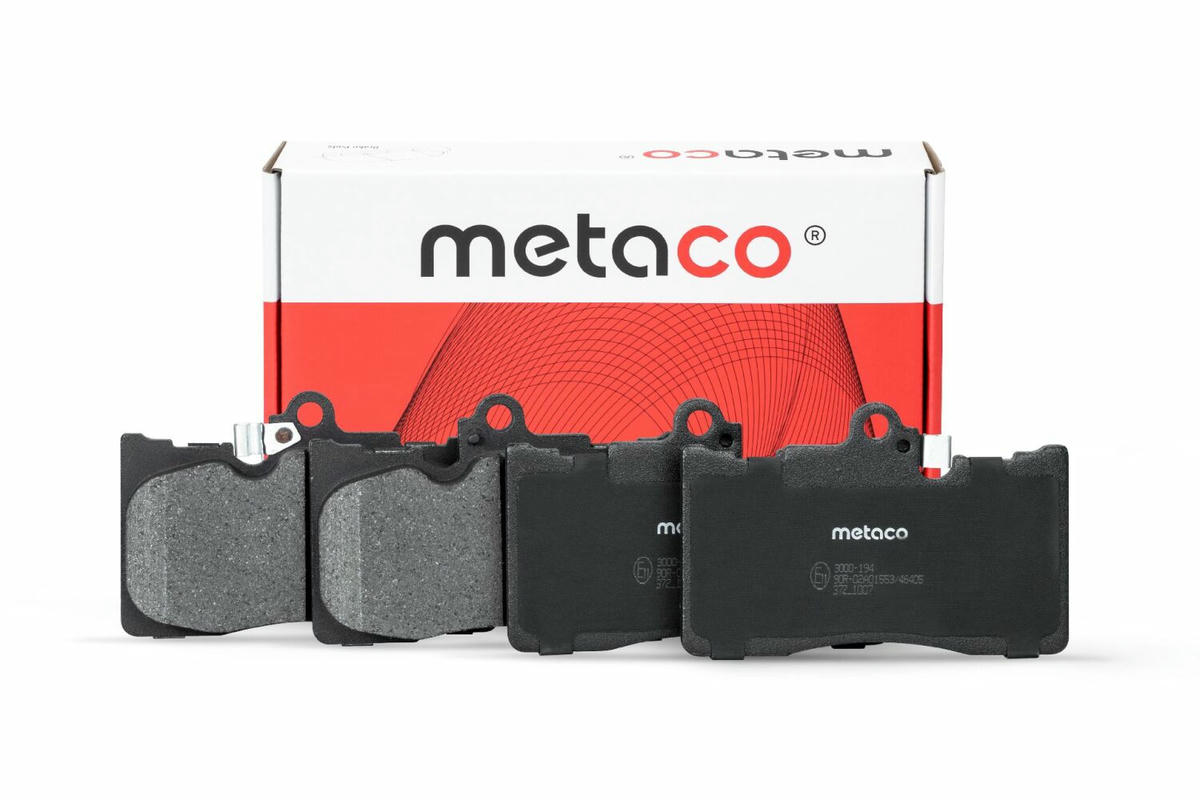 Колодки тормозные передние к-кт metaco 3000-194 preview 1 Колодки тормозные передние к-кт metaco 3000-194 preview 1
