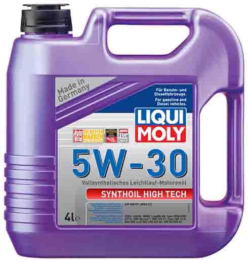 Масло моторное LIQUI MOLY SINTHOIL HIGH TECH 5w30 4л синт. preview 2 Масло моторное LIQUI MOLY SINTHOIL HIGH TECH 5w30 4л синт. preview 2