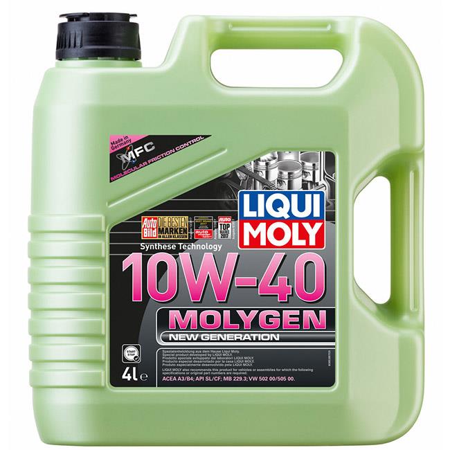 Масло моторное LIQUI MOLY Molygen New Generation HC 10W40 4л синт. preview 2
