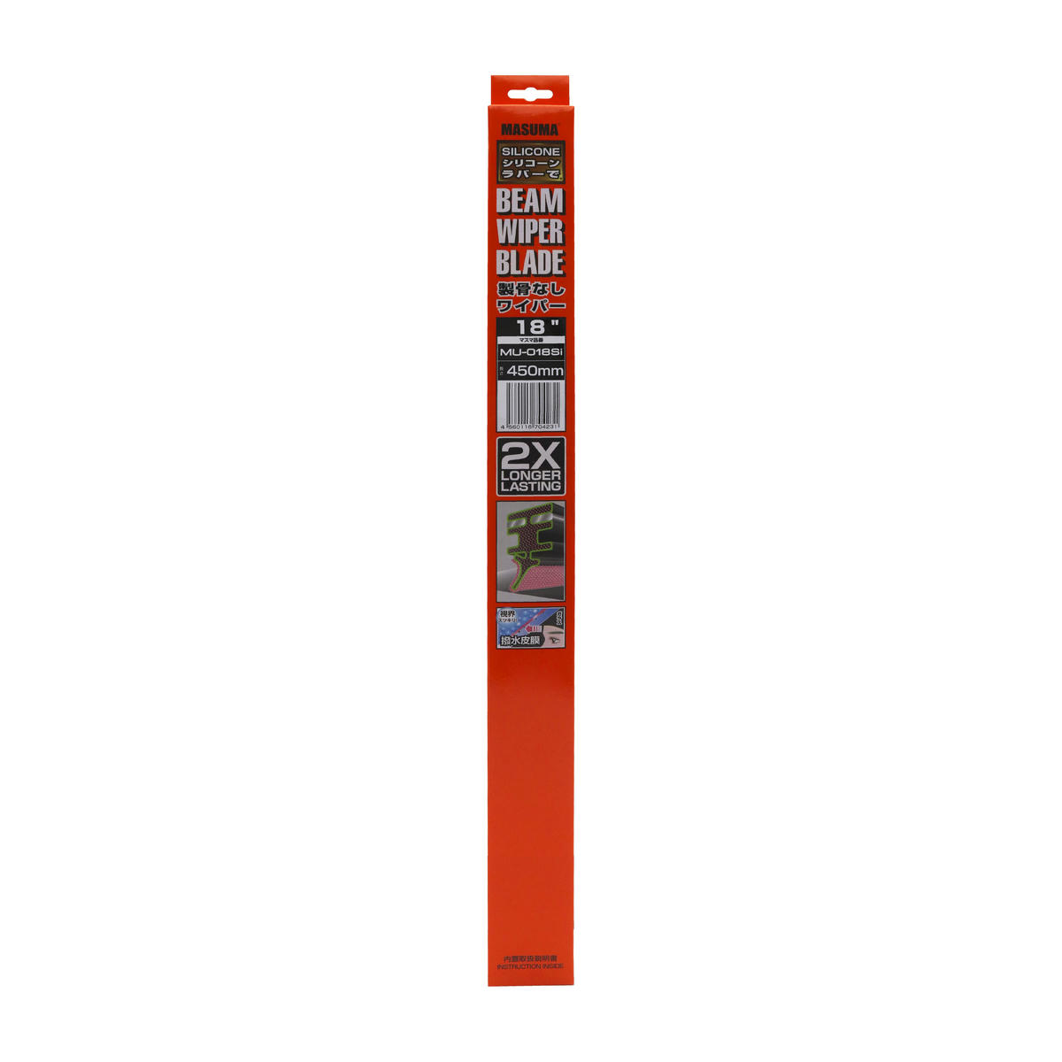 Щетка стеклоочистителя 450 мм бескаркасная 1 шт MASUMA Beam Wiper Blade MU-018Si preview 5