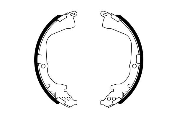 Колодки барабанные к-кт TRIALLI GF 4409 preview 4