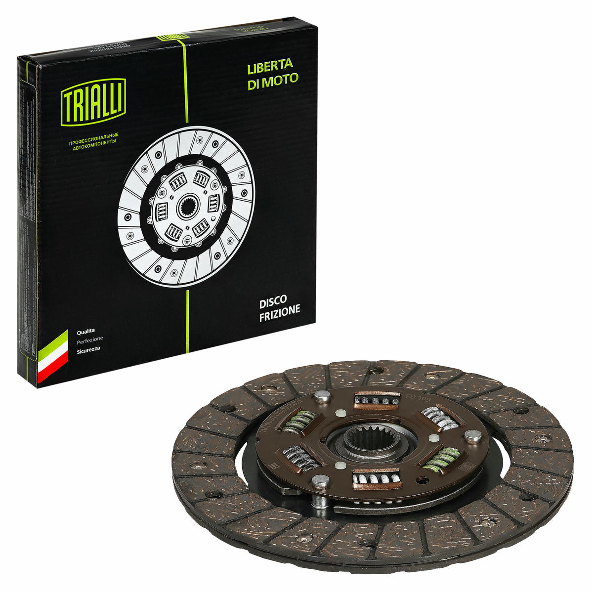 Диск сцеп. для а/м Лада 2108 (ведом.) (FD 309) preview 1