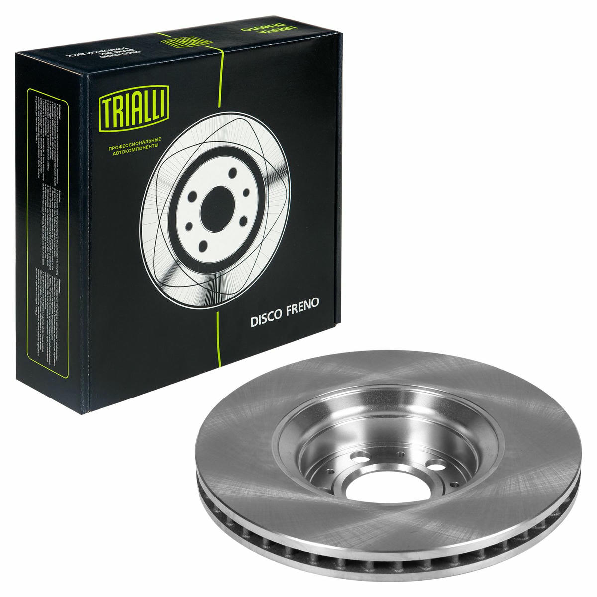 Диск тормозной TRIALLI DF 106206 preview 2