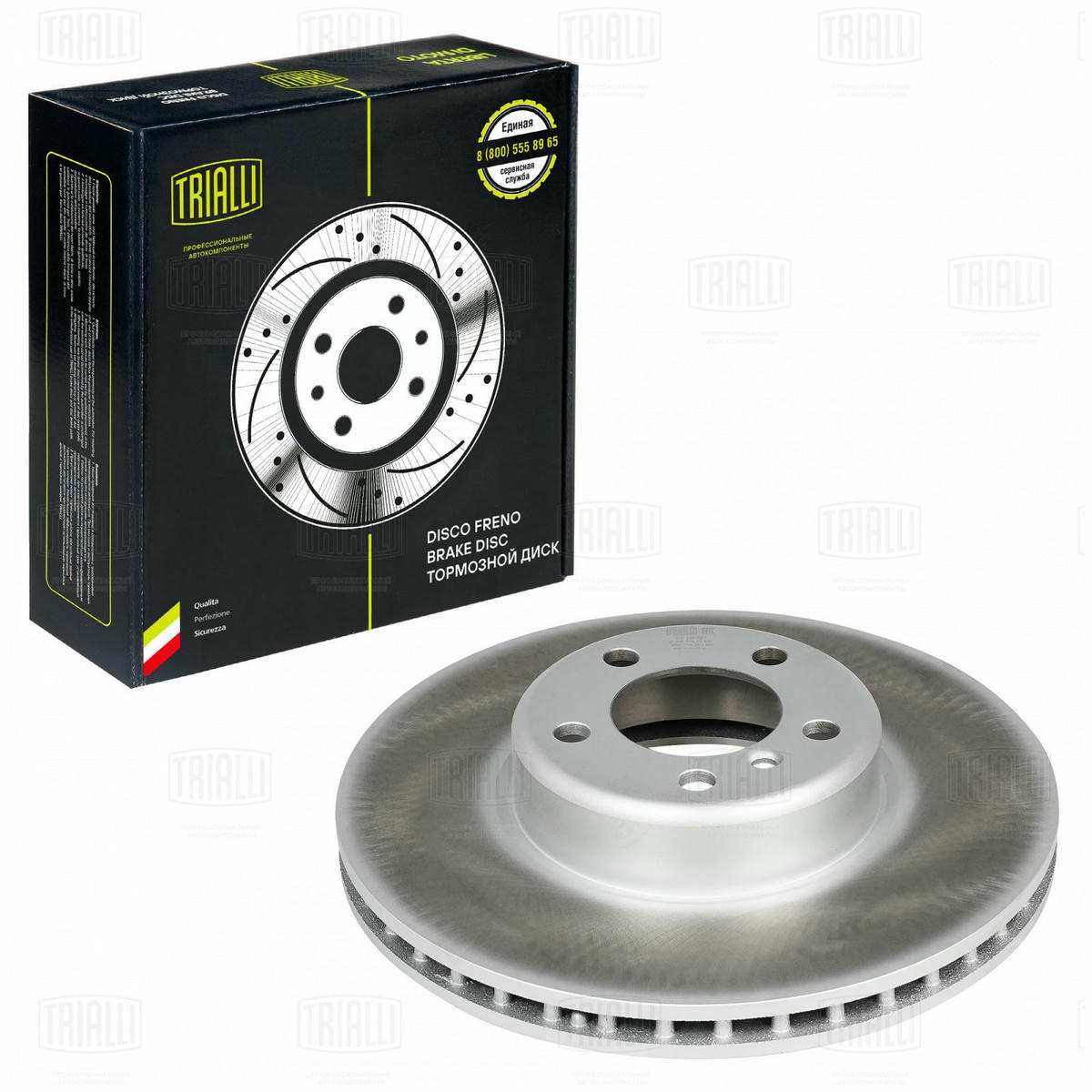 Диск торм. для а/м BMW 3 (F30) (11-)/4 (F32) (13-)/1 (F20) (11-) перед. d=340 (окраш.) (DF 190427) preview 1