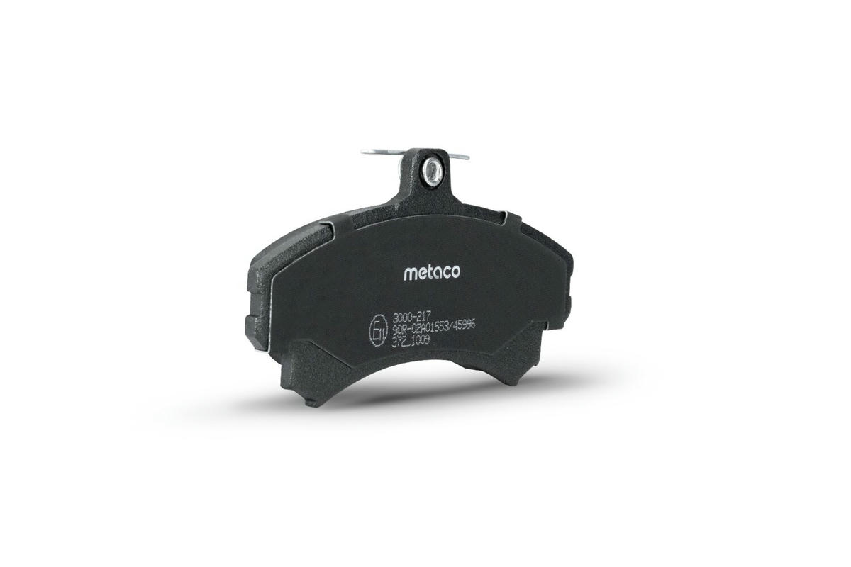 Колодки тормозные передние к-кт metaco 3000-217 preview 3