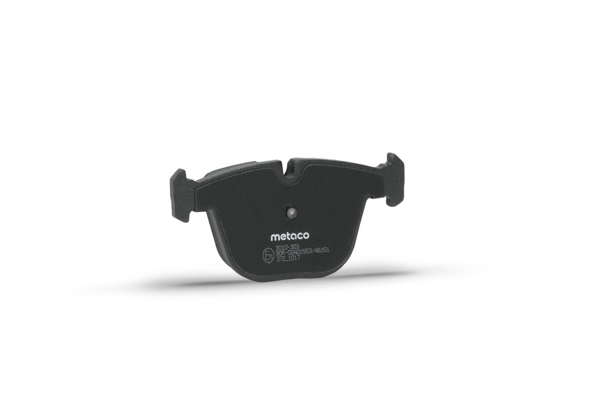 Колодки тормозные задние к-кт metaco 3010-303 preview 3