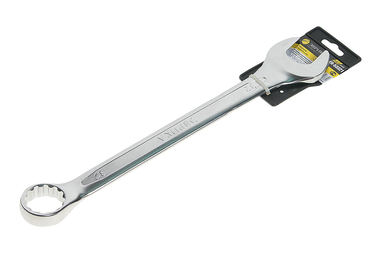 Ключ комбинированный 32мм PRO ЭВРИКА preview 1