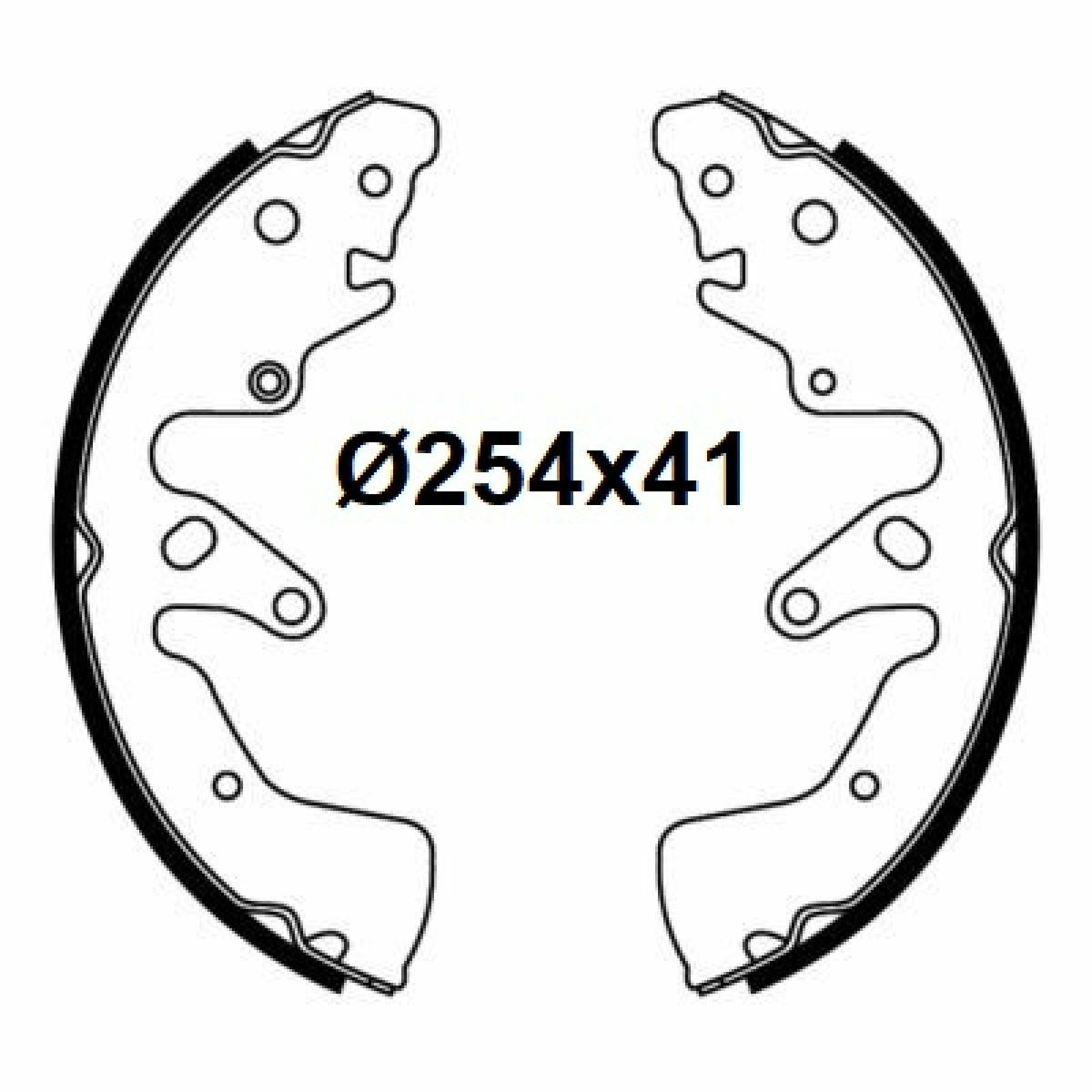 Колодки тормозные к-кт TRIALLI GF 4741 preview 3