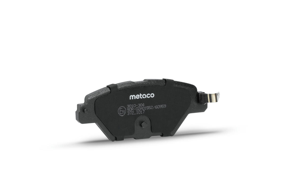 Колодки тормозные задние к-кт metaco 3010-304 preview 2