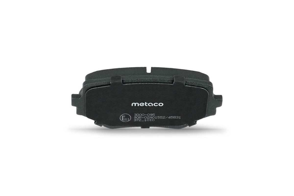 Колодки тормозные передние к-кт metaco 3000-095 preview 4