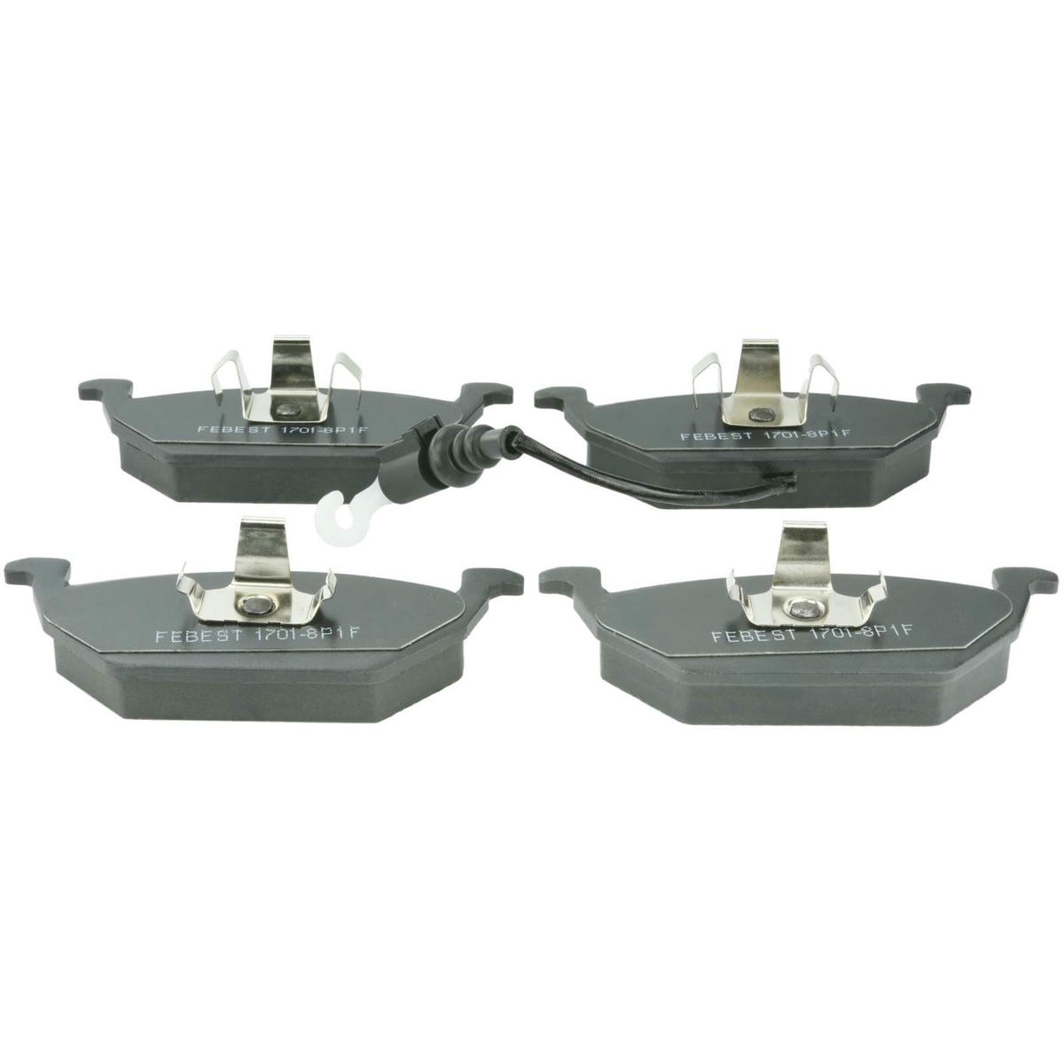 1701-8P1F_колодки дисковые !передние с датчиком VW Golf,Skoda Octavia 1.4-1.9SD 99> preview 1