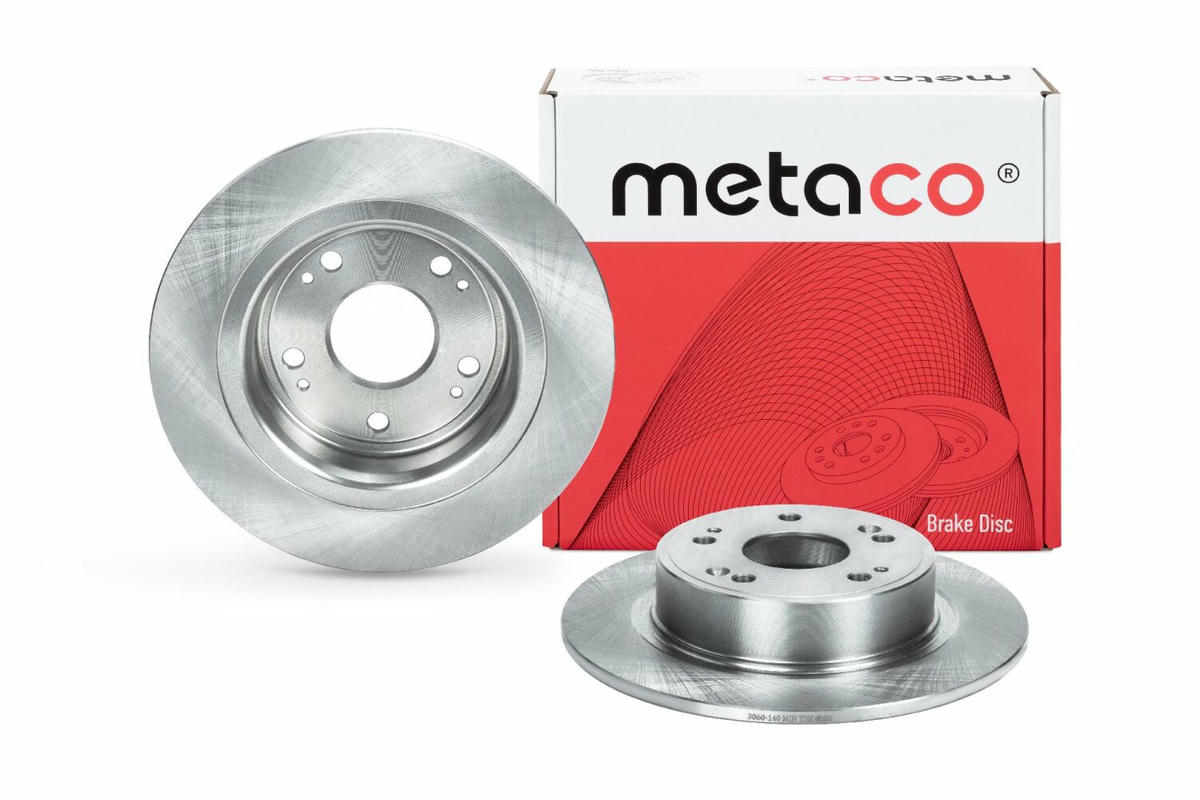 Диск тормозной задний metaco 3060-140 preview 3