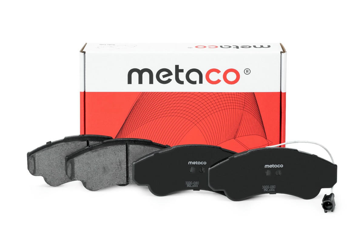 Колодки тормозные передние к-кт metaco 3000-080 preview 1 Колодки тормозные передние к-кт metaco 3000-080 preview 1
