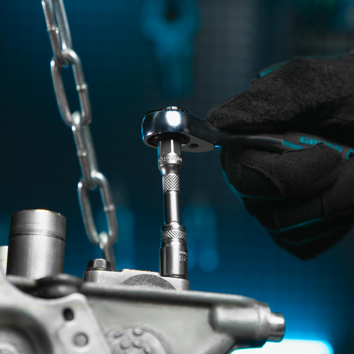 Набор инструмента 82пр. 1/2" 1/4" 120 зубьев GROSS preview 29