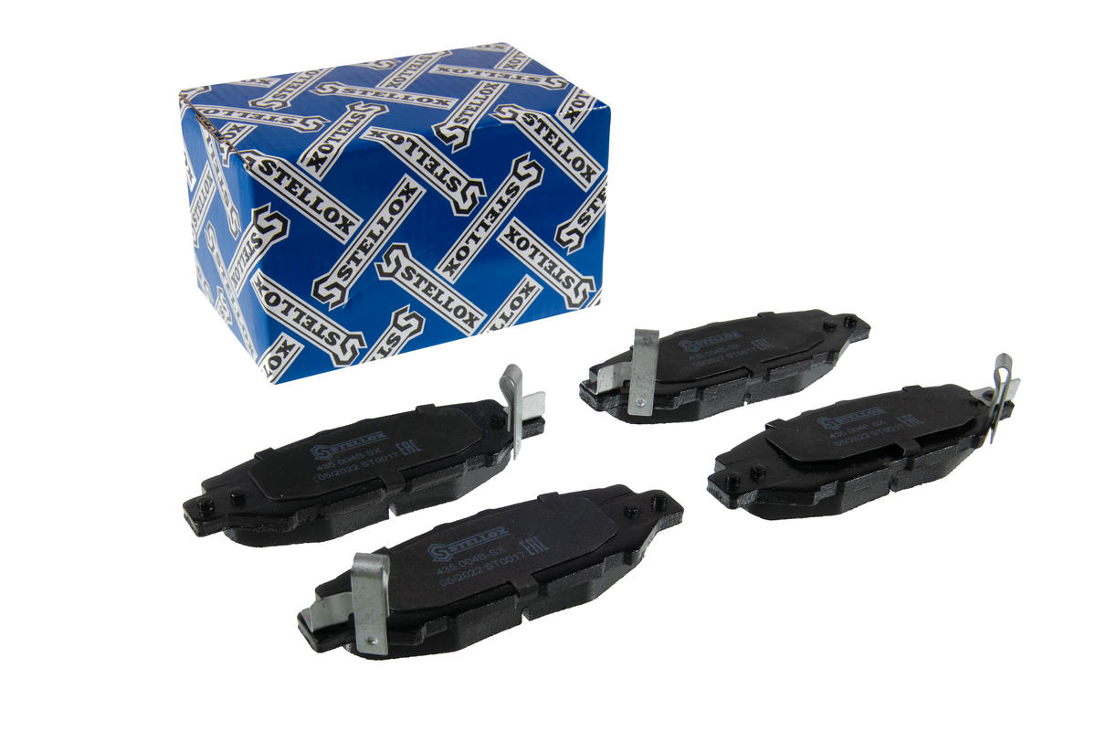 435 004B-SX_колодки дисковые задн.! с антискр. пл.Lexus GS 300/430 93>/LS 400 94-00 preview 1