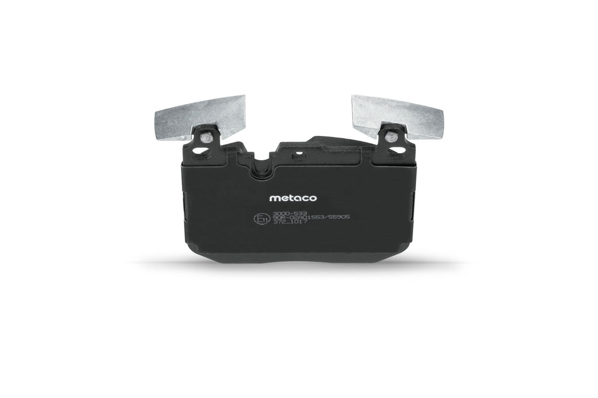 Колодки тормозные передние к-кт metaco 3000-533 preview 4