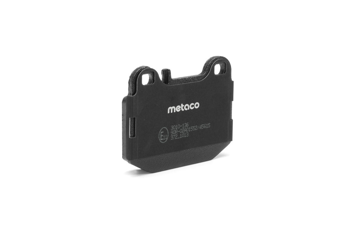 Колодки тормозные задние к-кт metaco 3010-136 preview 2