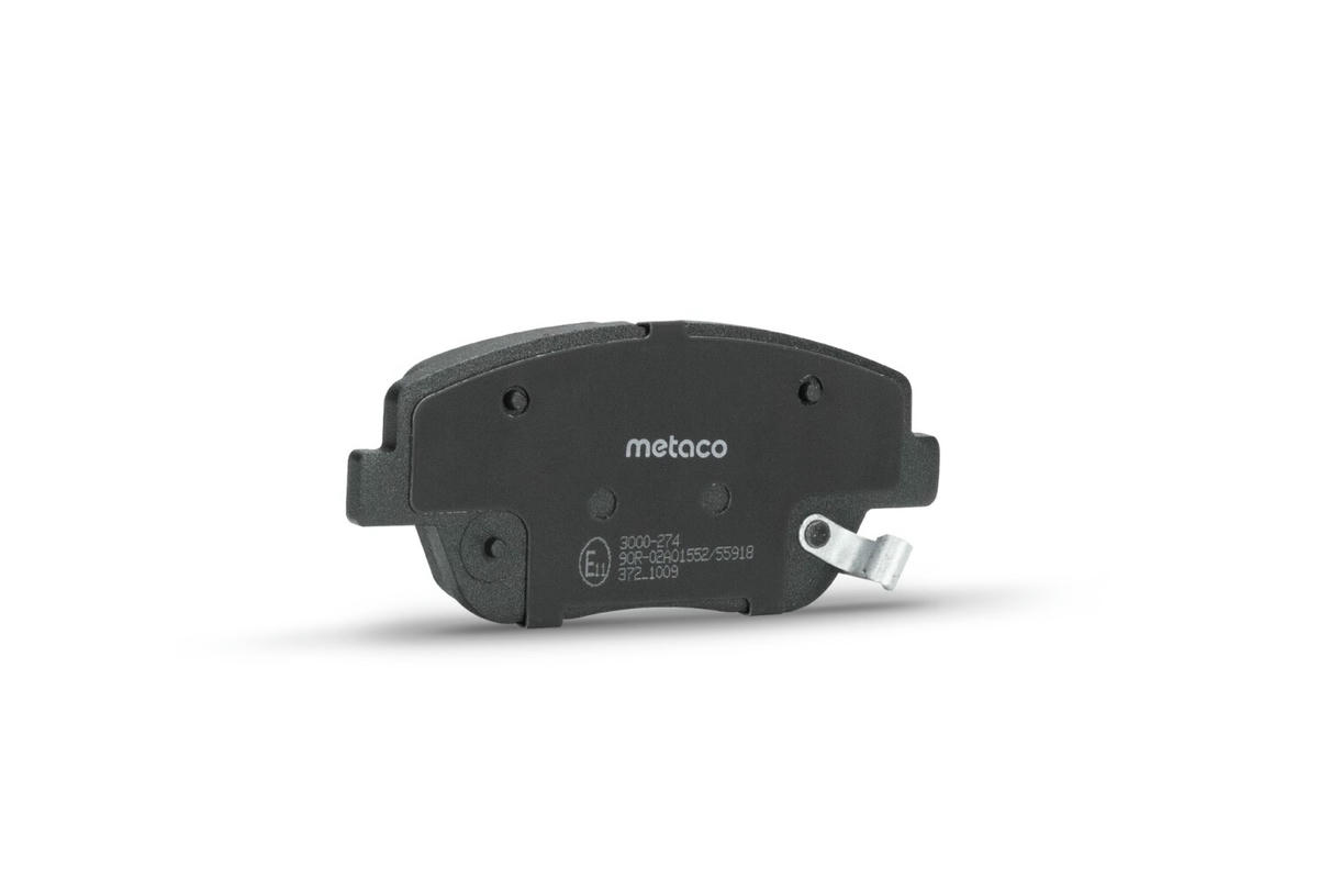 Колодки тормозные передние к-кт metaco 3000-274 preview 2 Колодки тормозные передние к-кт metaco 3000-274 preview 2