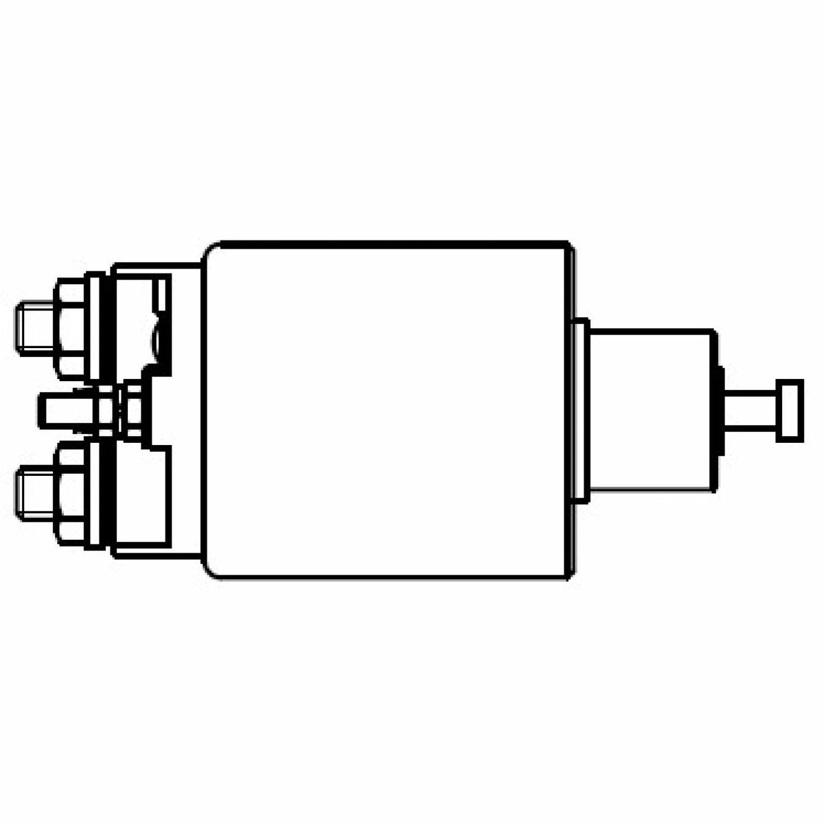 Реле втягивающее стартера для а/м Opel Astra G (98-)/Vectra B (95-) 1.6i STARTVOLT VSR 1504 preview 5
