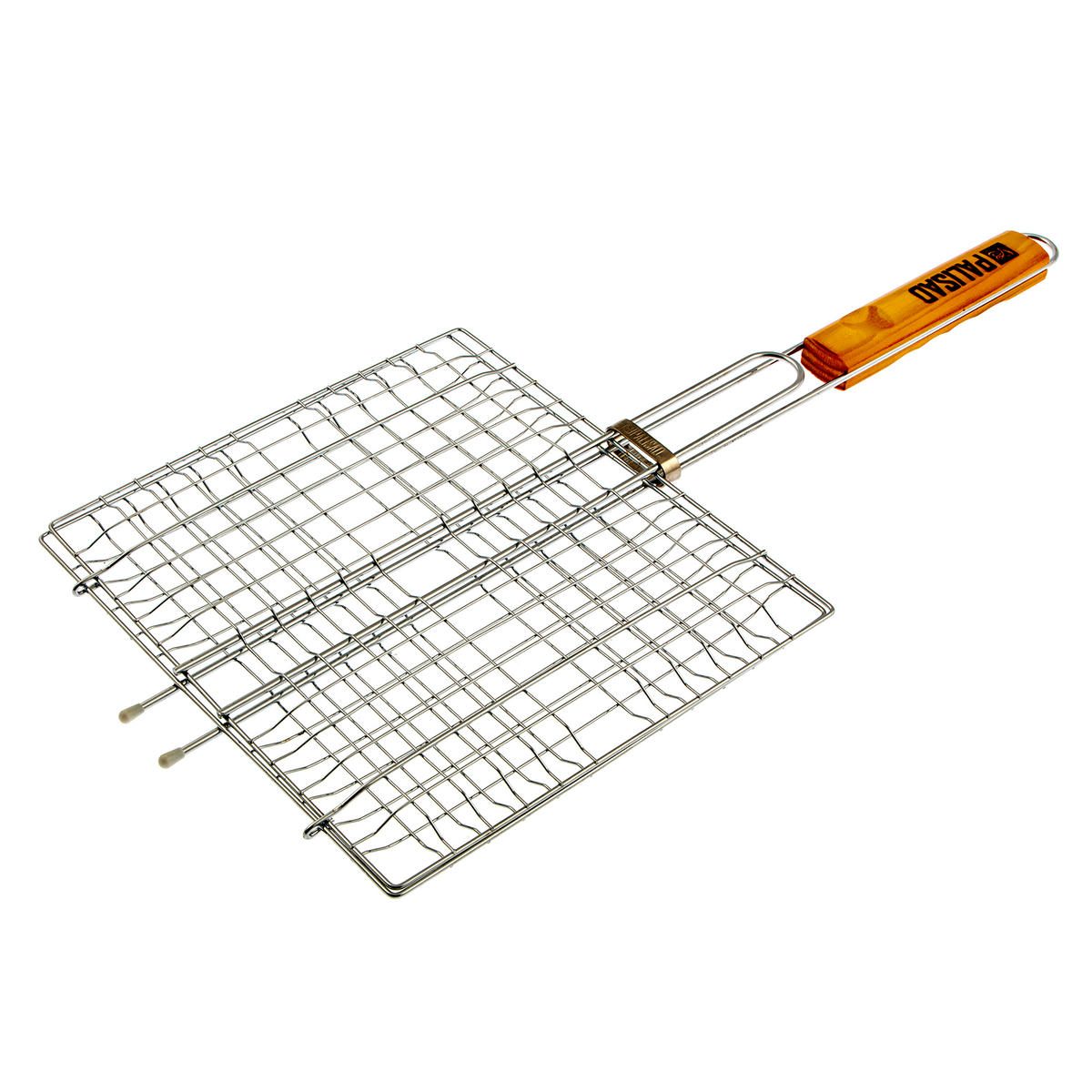 Решетка-гриль 270х240 мм, объемная хромированная PALISAD preview 1