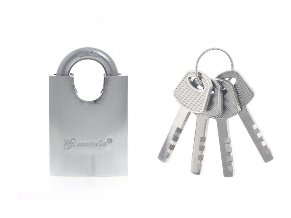 Замок навесной 50мм защищенная дужка MATRIX preview 1