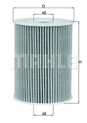 Фильтр масляный KNECHT _OX254D5 preview 1