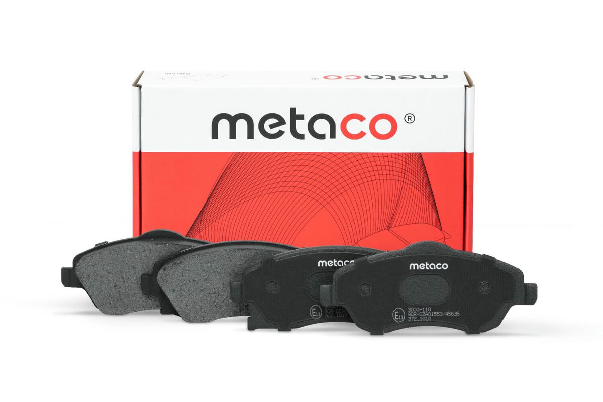 Колодки тормозные передние к-кт metaco 3000-110 preview 1 Колодки тормозные передние к-кт metaco 3000-110 preview 1
