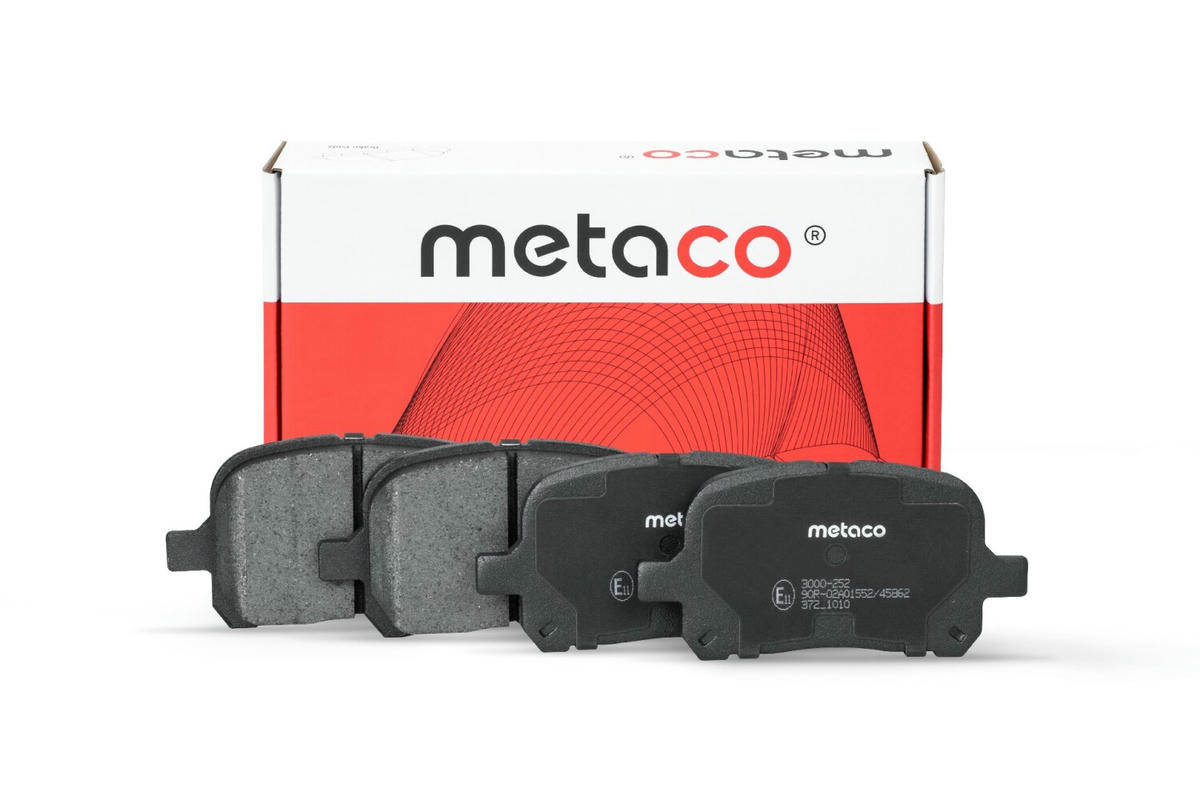 Колодки тормозные передние к-кт metaco 3000-252 preview 1 Колодки тормозные передние к-кт metaco 3000-252 preview 1