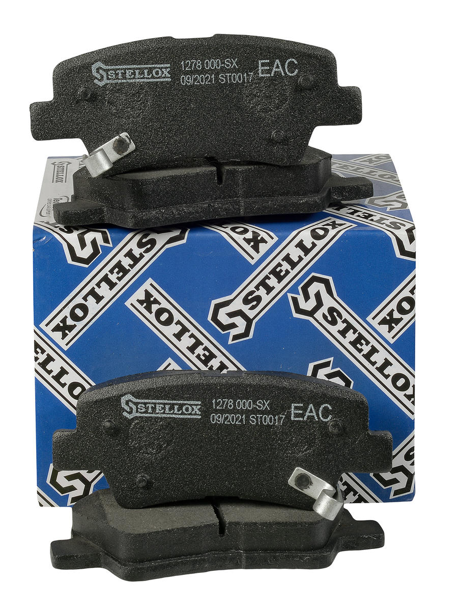 1278 000-SX_колодки тормозные! Hyundai Sonata NF 04>/Tucson 08>, KIA Sportage 08> preview 1