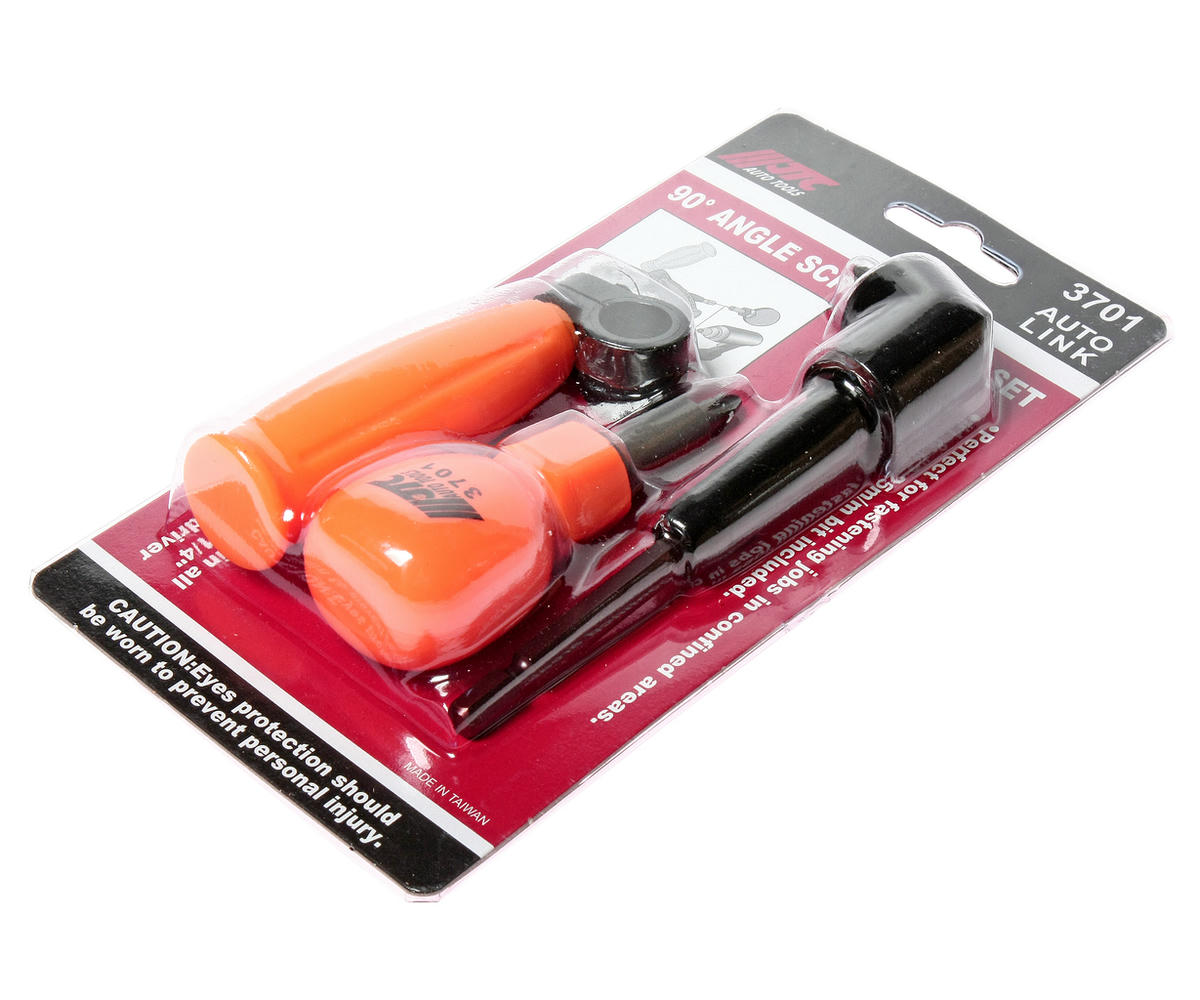 Отвертка с угловым переходником 90С (в комплекте с битами) JTC preview 1