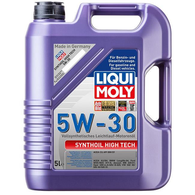 Liqui Moly 9077/20959 Synthoil high tech 5W30 C3 5л Синт.моторн. масло preview 2 Liqui Moly 9077/20959 Synthoil high tech 5W30 C3 5л Синт.моторн. масло preview 2