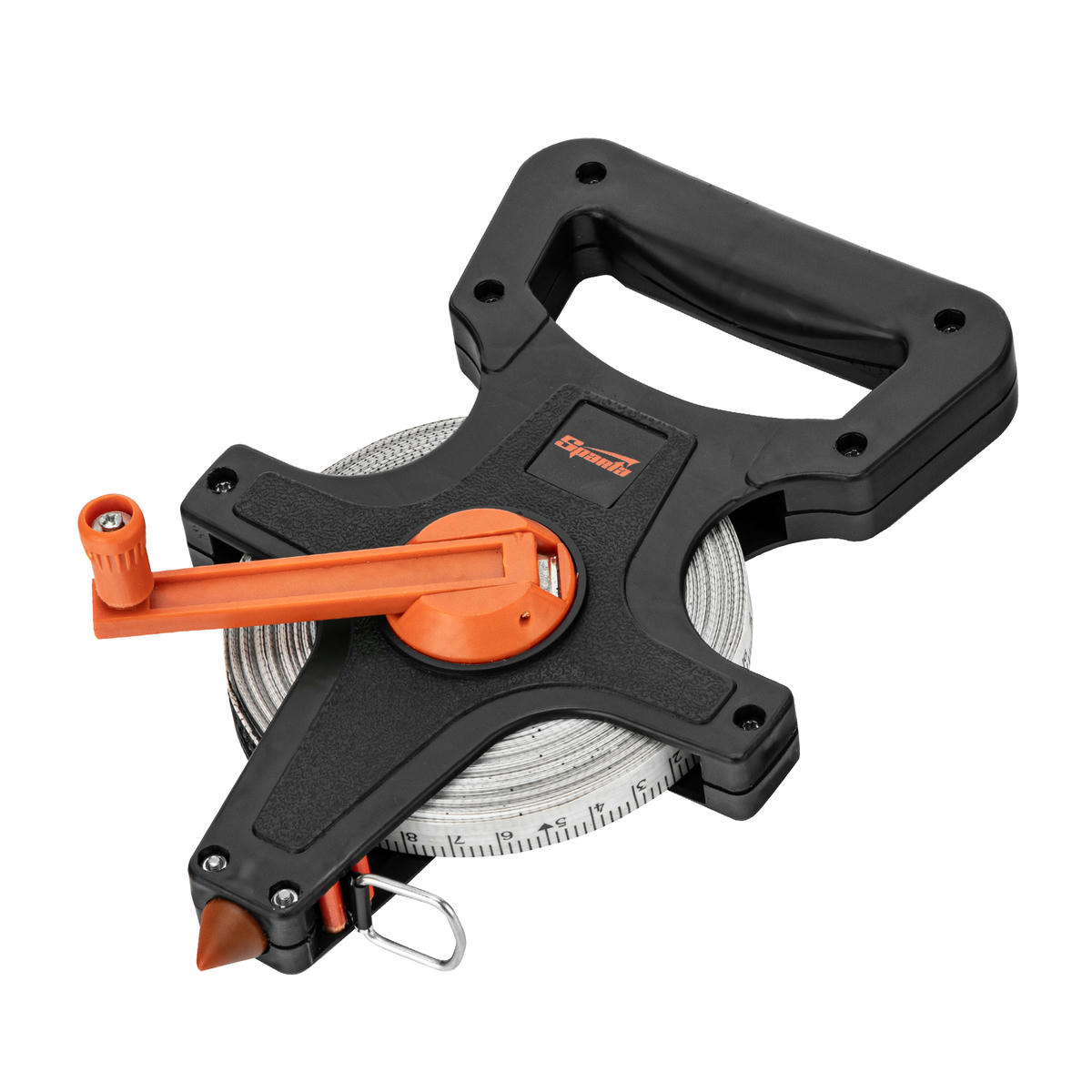 Рулетка геодезическая, 30 м х 12,5 мм, лента ПВХ, открытый корпус SPARTA preview 1