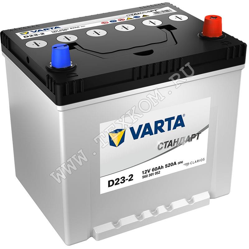 Varta standart аккумулятор