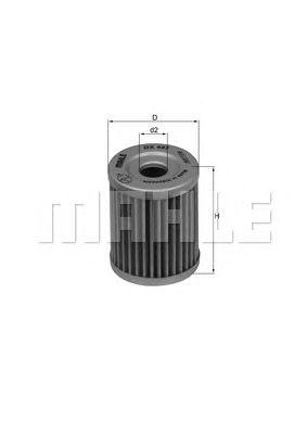 Фильтр масляный MAHLE OX 407 preview 1