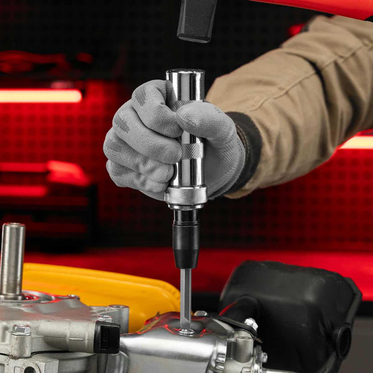 Отвертка ударно-поворотная 1/2, набор бит, 6 шт. в пласт. боксе MATRIX 11575 preview 13